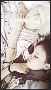 when nana says it's nap time.